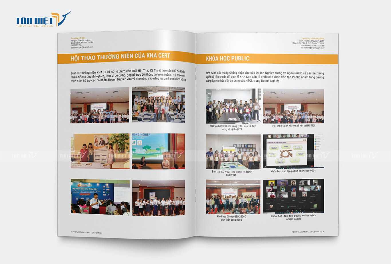 Profile KNA - Hội thảo thường niên của KNA CERT - Khóa học PUBLIC