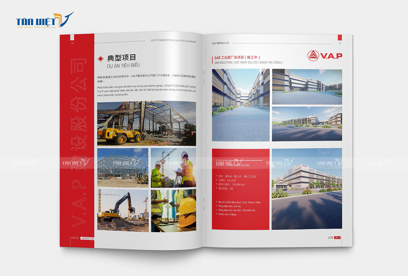 Công ty xây dựng VAP - Dự án tiêu biểu